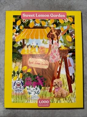 Sweet Lemon Garden 1,000-Piece Puzzle - Yellow